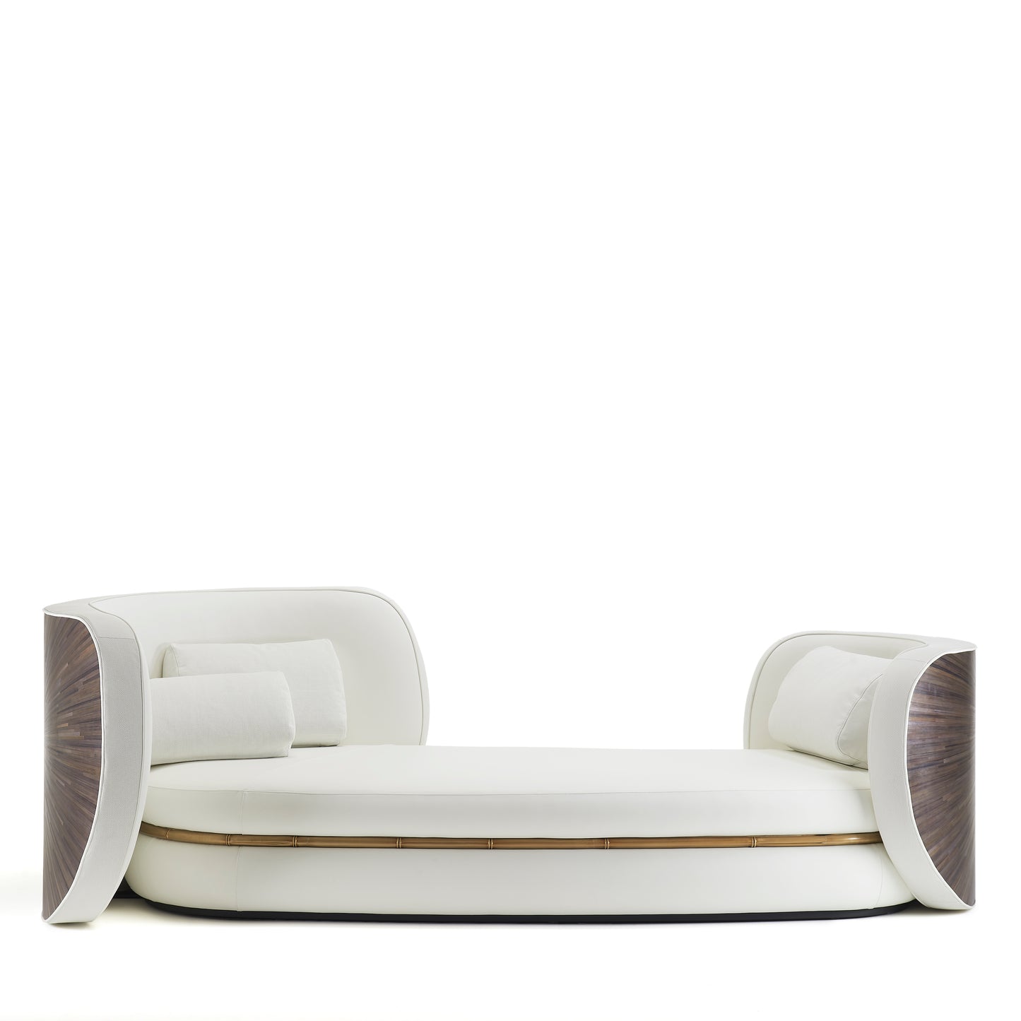 Anfratto Sofa White Leather - Daya Collection