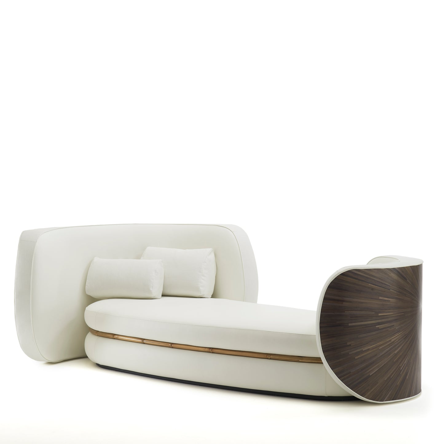 Anfratto Sofa White Leather - Daya Collection