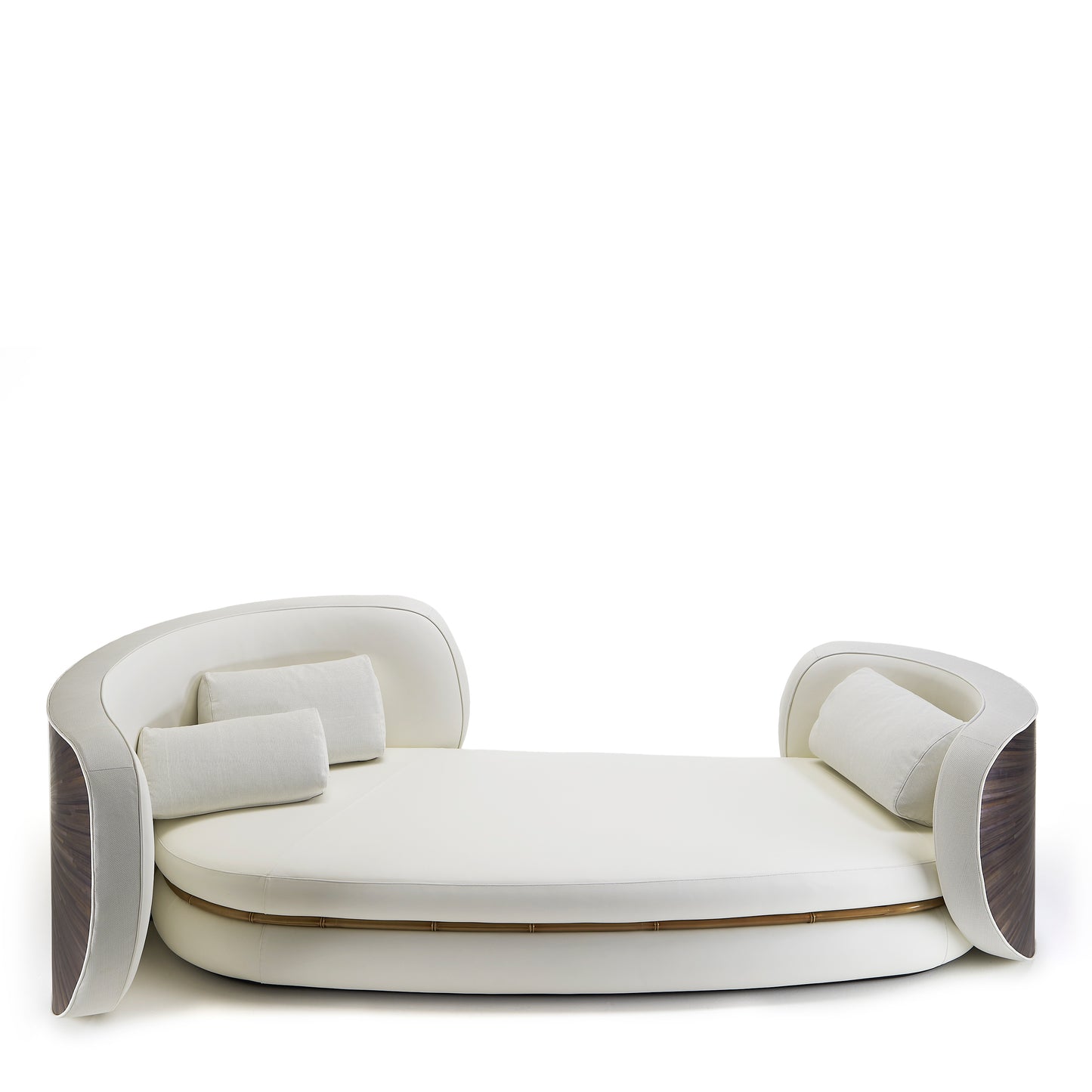 Anfratto Sofa White Leather - Daya Collection