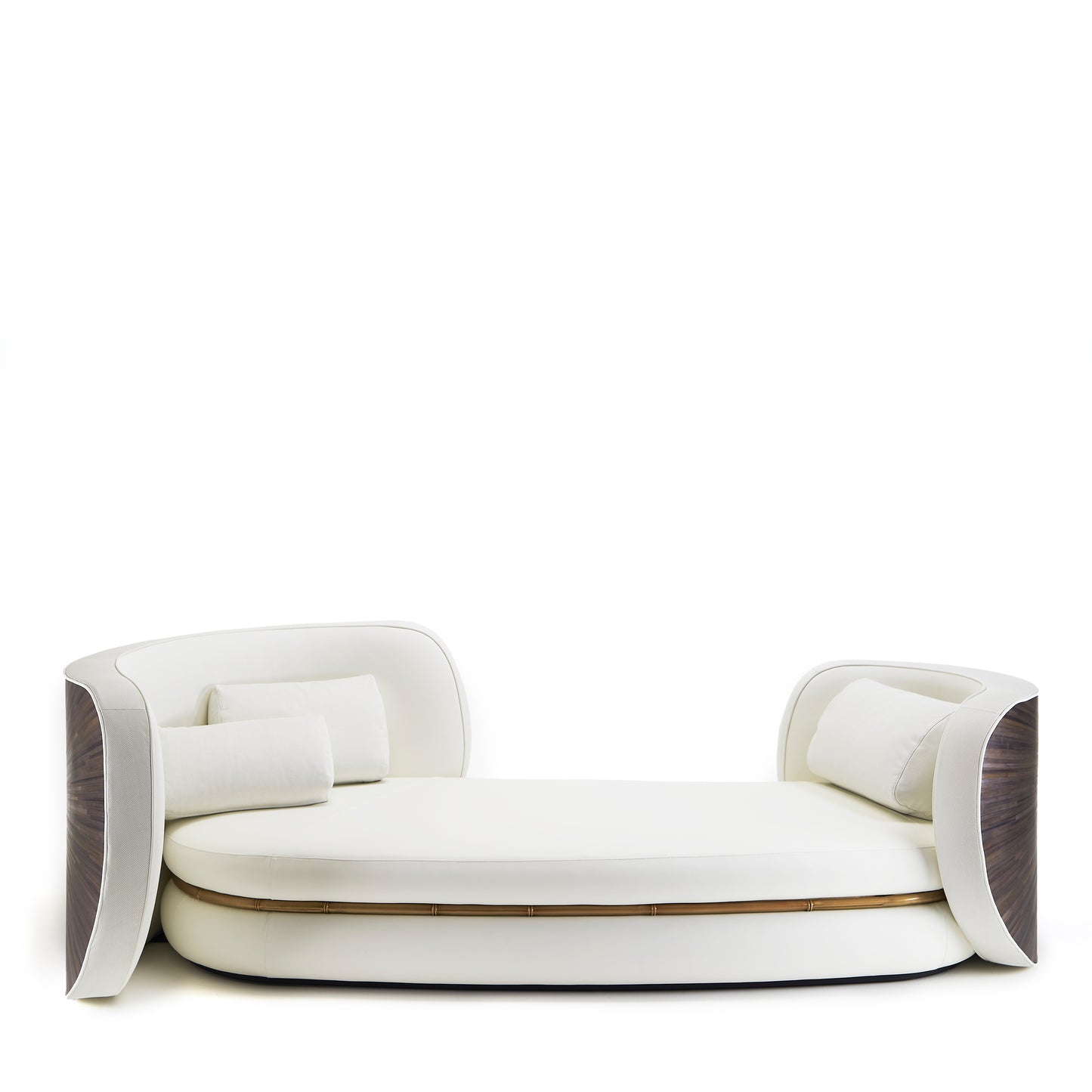 Anfratto Sofa White Leather - Daya Collection