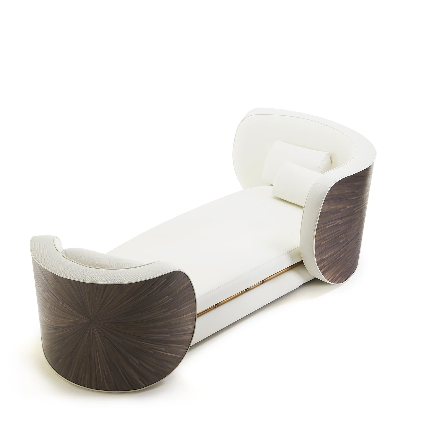 Anfratto Sofa White Leather - Daya Collection