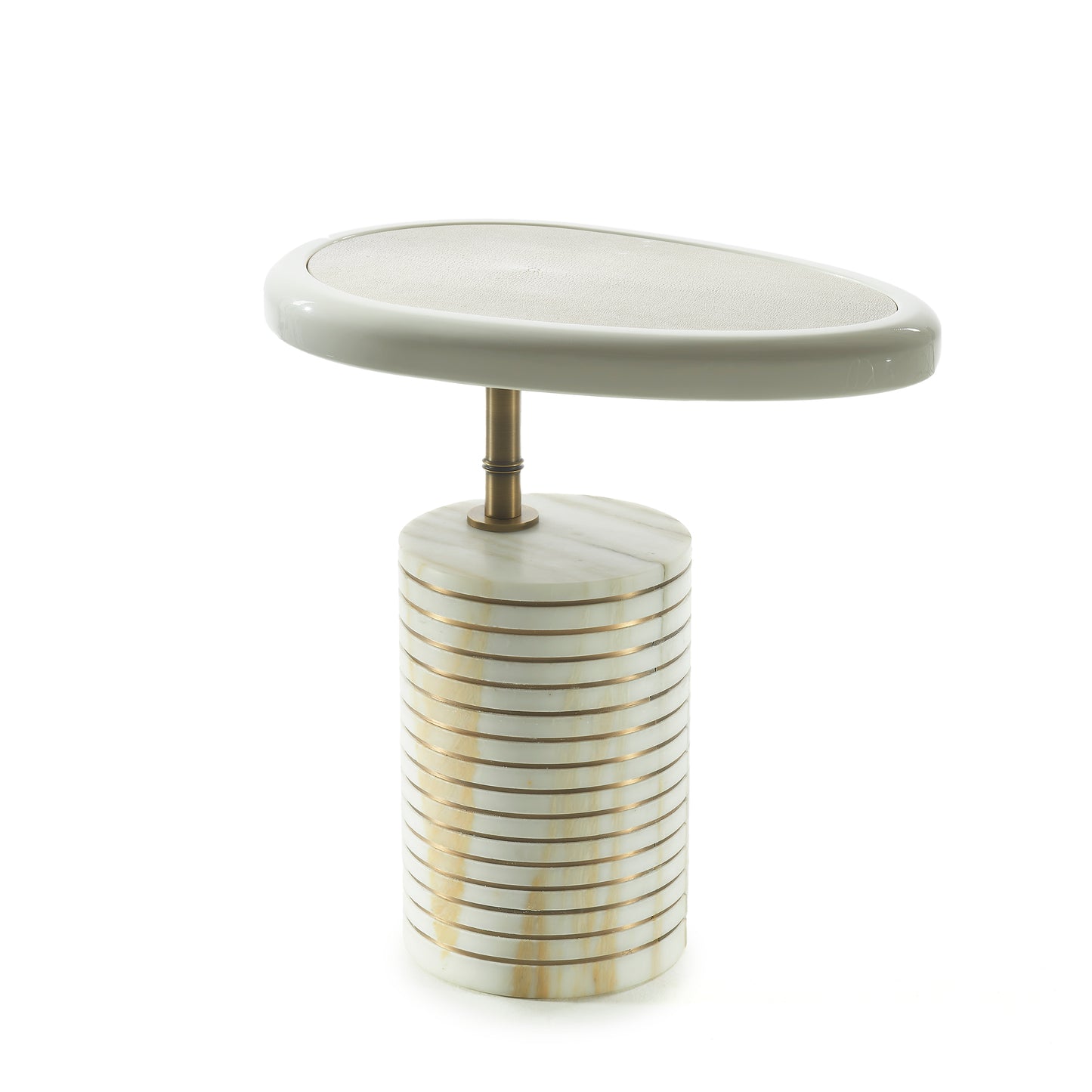 Ayla Side Table Galuchat - Daya Collection